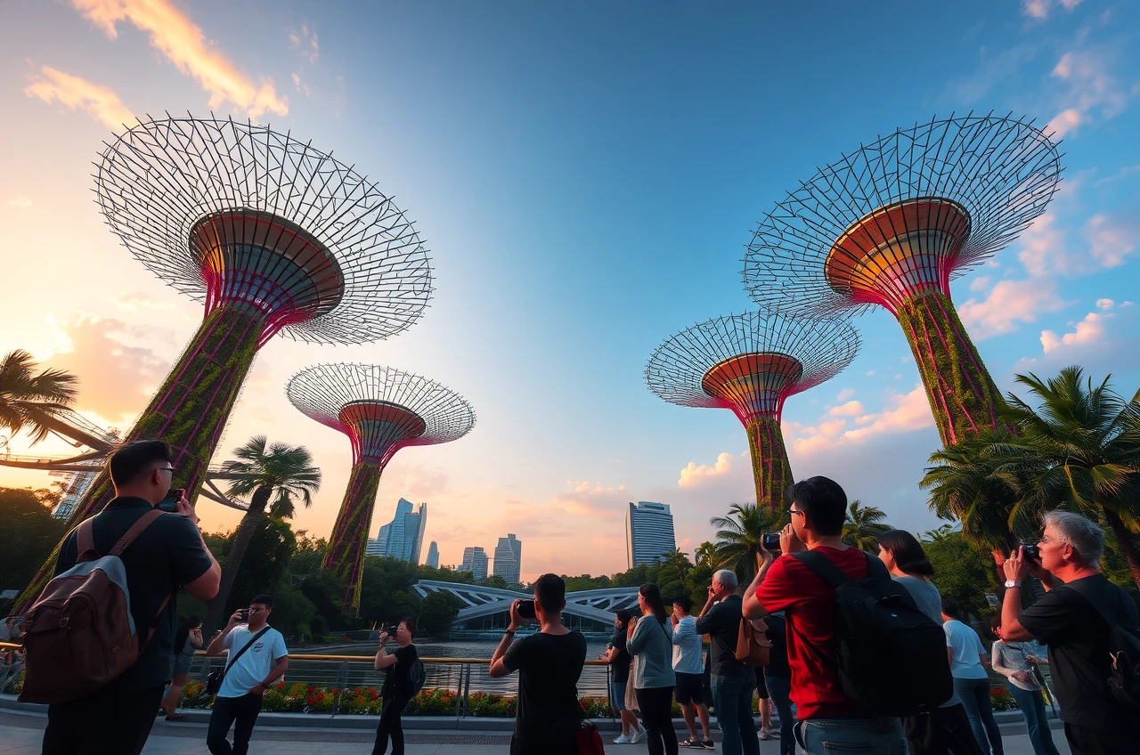 Photography tour at Gardens by the Bay